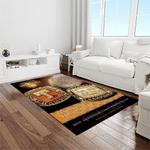 ncaa tennessee volunteers college sport basketball and foolball team logo rectangle area rug light room tvs24