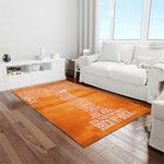 ncaa tennessee volunteers college sport basketball and foolball team logo rectangle area rug light room tvs30