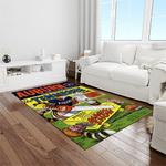 ncaa tennessee volunteers college sport basketball and foolball team logo rectangle area rug light room tvs45