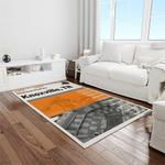 ncaa tennessee volunteers college sport basketball and foolball team logo rectangle area rug light room tvs51