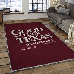 ncaa texas a m aggies college sport basketball and foolball team logo rectangle area rug dark room tama52