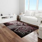 ncaa texas a m aggies college sport basketball and foolball team logo rectangle area rug light room tama10