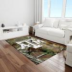 ncaa texas a m aggies college sport basketball and foolball team logo rectangle area rug light room tama29