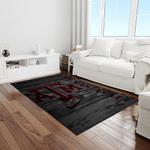 ncaa texas a m aggies college sport basketball and foolball team logo rectangle area rug light room tama30