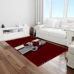 NCAA Texas A&M Aggies College Sport Basketball And Foolball Team Logo Rectangle Area Rug TAMA33