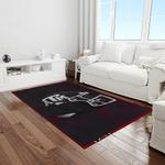ncaa texas a m aggies college sport basketball and foolball team logo rectangle area rug light room tama40