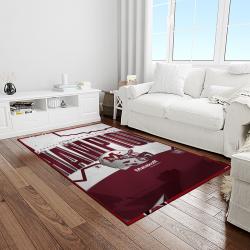 NCAA Texas A&M Aggies College Sport Basketball And Foolball Team Logo Rectangle Area Rug TAMA58