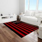 ncaa texas tech red raiders sport basketball and foolball team logo rectangle area rug light room ttrr25