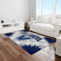 NCAA Villanova Wildcats Sport Basketball And Foolball Team Logo Rectangle Area Rug VW17