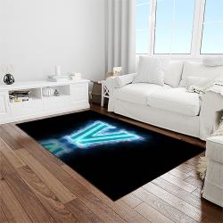 NCAA Villanova Wildcats Sport Basketball And Foolball Team Logo Rectangle Area Rug VW28