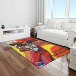 nfl denver broncos football team logo rectangle area rug light room db14