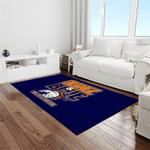 nfl denver broncos football team logo rectangle area rug light room db44