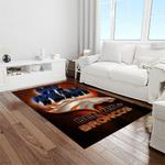 nfl denver broncos football team logo rectangle area rug light room db55