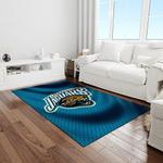 nfl jacksonville jaguars football team logo rectangle area rug light room jj10