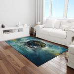nfl jacksonville jaguars football team logo rectangle area rug light room jj29
