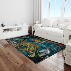 NFL Jacksonville Jaguars Rectangle Rug Personalized Non-Slip Carpet Gift For Football Fans JJ47