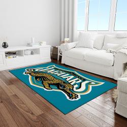 NFL Jacksonville Jaguars Rectangle Rug Personalized Non-Slip Carpet Gift For Football Fans JJ50