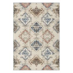 bohemian colorful kilim rug ethnic geometric diamond pattern eclectic home decor area rug