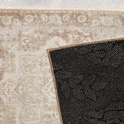 faded neutral oriental rug distressed cream medallion traditional farmhouse decor area rug zoom