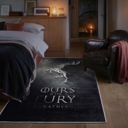 game of thrones house baratheon area rug non slip movie carpet home decor gift for fans bedroom gotw222