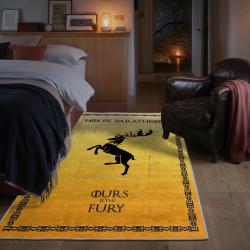 game of thrones house baratheon area rug non slip movie carpet home decor gift for fans bedroom gotw245