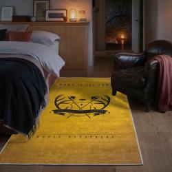 game of thrones house baratheon area rug non slip movie carpet home decor gift for fans bedroom gotw82