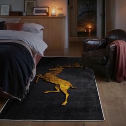 game of thrones house baratheon area rug non slip movie carpet home decor gift for fans bedroom gotw84