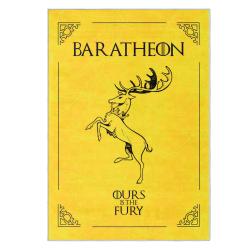 game of thrones house baratheon area rug non slip movie carpet home decor gift for fans gotw43
