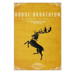 game of thrones house baratheon area rug non slip movie carpet home decor gift for fans gotw80