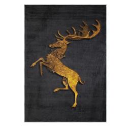game of thrones house baratheon area rug non slip movie carpet home decor gift for fans gotw84