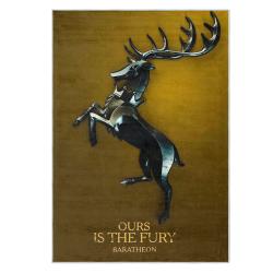 game of thrones house baratheon area rug non slip movie carpet home decor gift for fans gotw97