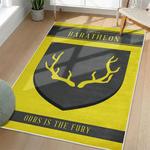 game of thrones house baratheon area rug non slip movie carpet home decor gift for fans living room gotw152