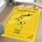 game of thrones house baratheon area rug non slip movie carpet home decor gift for fans living room gotw43