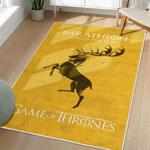 game of thrones house baratheon area rug non slip movie carpet home decor gift for fans living room gotw57