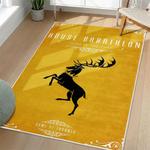 game of thrones house baratheon area rug non slip movie carpet home decor gift for fans living room gotw80