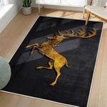 game of thrones house baratheon area rug non slip movie carpet home decor gift for fans living room gotw84