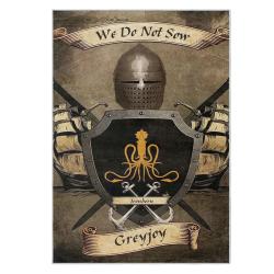 game of thrones house greyjoy area rug non slip movie carpet home decor gift for fans gotw186