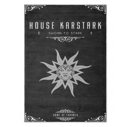 game of thrones house karstark area rug non slip movie carpet home decor gift for fans gotw204