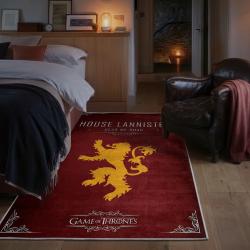 game of thrones house lannister area rug non slip movie carpet home decor gift for fans bedroom gotw117
