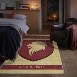 game of thrones house lannister area rug non slip movie carpet home decor gift for fans bedroom gotw125