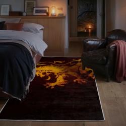 game of thrones house lannister area rug non slip movie carpet home decor gift for fans bedroom gotw238