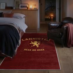 game of thrones house lannister area rug non slip movie carpet home decor gift for fans bedroom gotw67