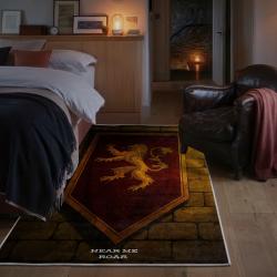 game of thrones house lannister area rug non slip movie carpet home decor gift for fans bedroom gotw74