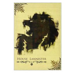 game of thrones house lannister area rug non slip movie carpet home decor gift for fans gotw116