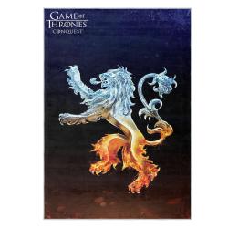 game of thrones house lannister area rug non slip movie carpet home decor gift for fans gotw231