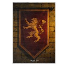 game of thrones house lannister area rug non slip movie carpet home decor gift for fans gotw74