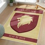 game of thrones house lannister area rug non slip movie carpet home decor gift for fans living room gotw125