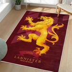 game of thrones house lannister area rug non slip movie carpet home decor gift for fans living room gotw167