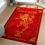 game of thrones house lannister area rug non slip movie carpet home decor gift for fans living room gotw196