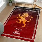 game of thrones house lannister area rug non slip movie carpet home decor gift for fans living room gotw210